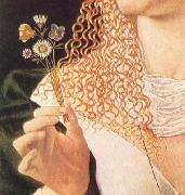 BARTOLOMEO VENETO Alleged portrait of Lucrezia Borgia oil painting on canvas